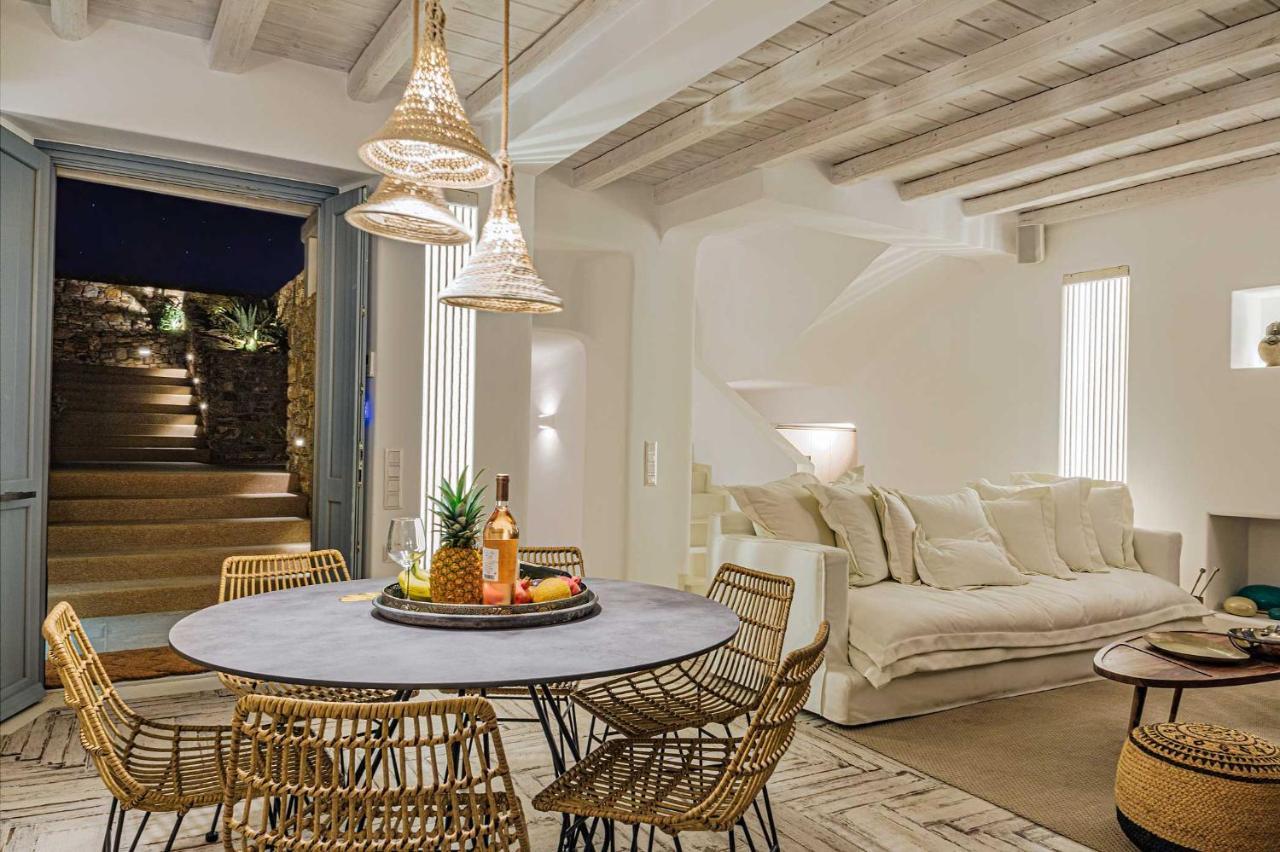 Villa Iakinthos By Mykonian Kazarte Mykonos Town Eksteriør bilde